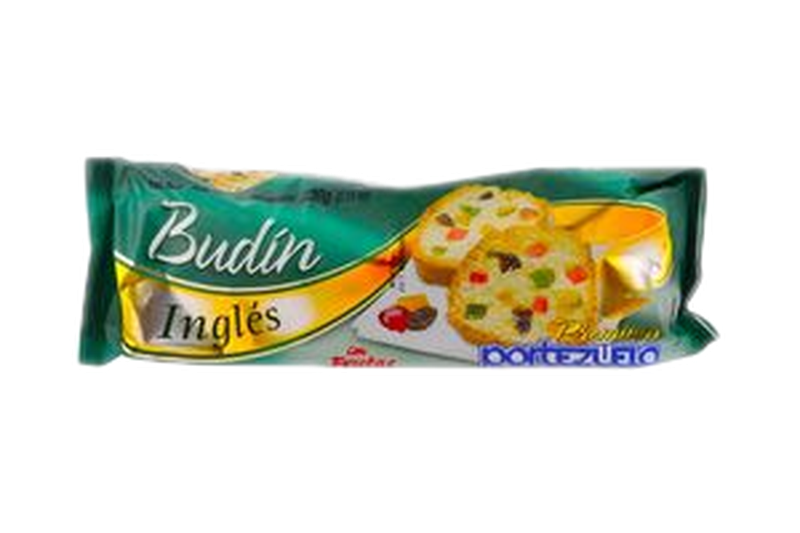 Budín Inglés Con Frutas Abrillantadas Portezuelo 200 G
