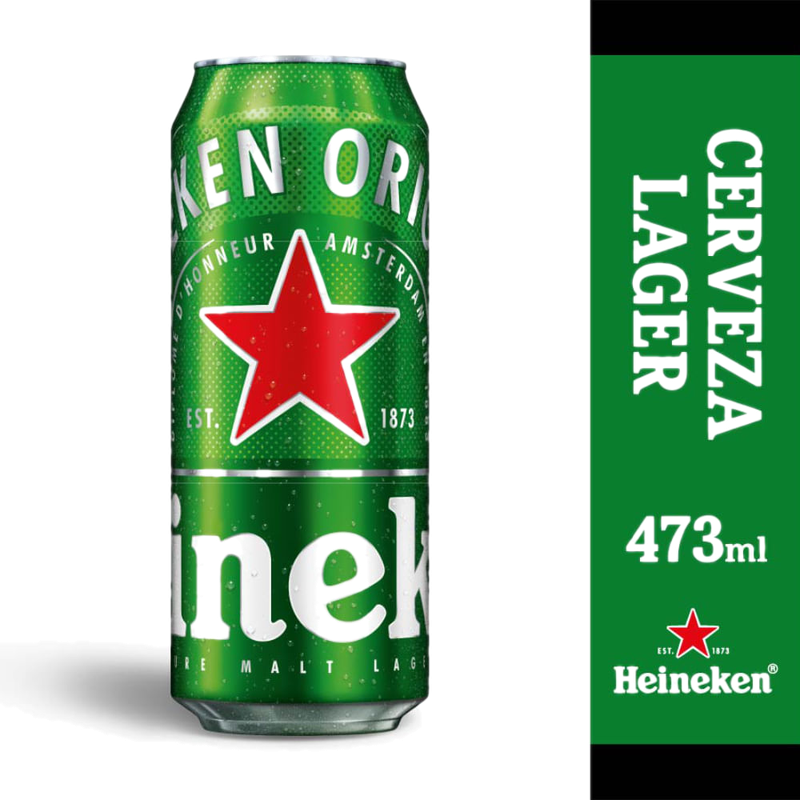 Cerveza Heineken 473 Ml