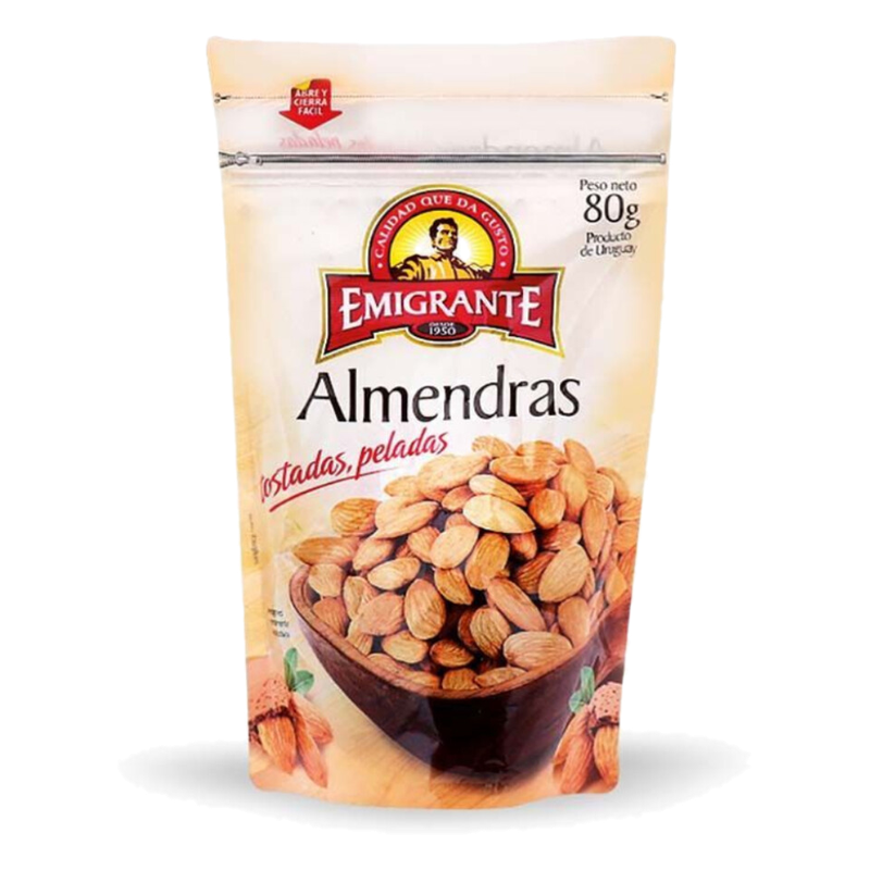 Almendras Tostadas Emigrante 80 G