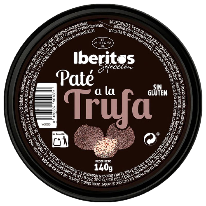 Paté A La Trufa Iberitos 140 G