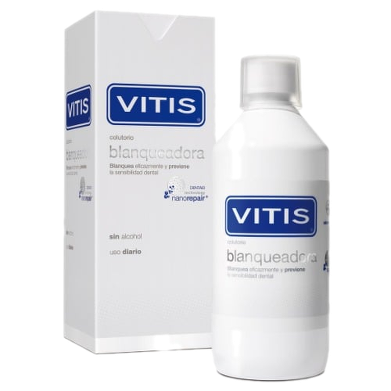 Enjuague Bucal Vitis Blanqueadora Colutorio 500 Ml