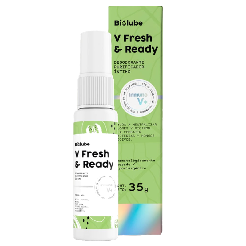 Desodorante Íntimo Biolube V Fresh And Ready 35 G
