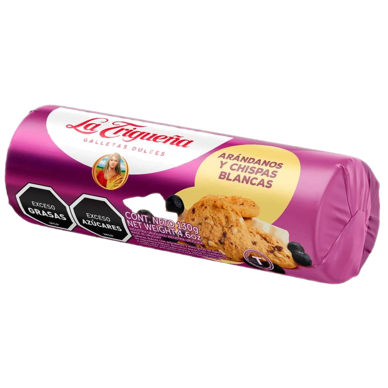 Galletitas La Trigueña Arándanos Con Chispas 130 G