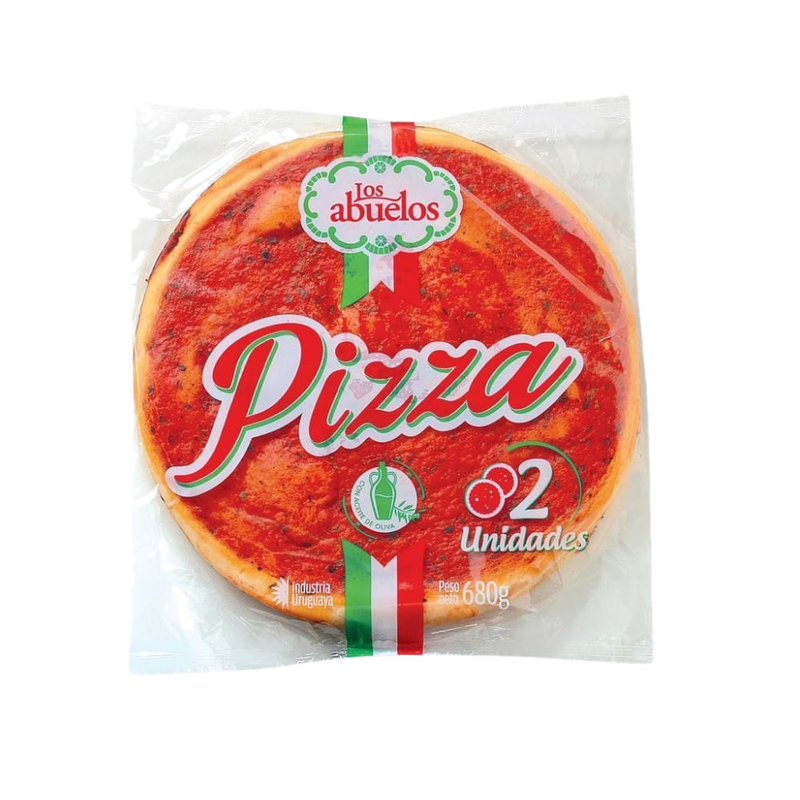 Pizza Con Salsa Los Abuelos 2 Unidades 1 Unidad