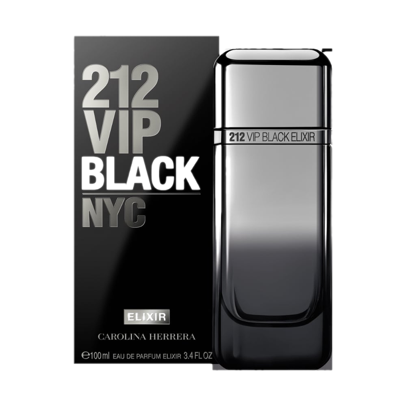 Perfume Carolina Herrera 212 Vip Black Elixir Men Edp 100 Ml