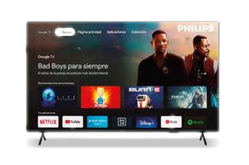 Smart Tv Philips 55" Google Tv Led 4k Uhd 55pud7408