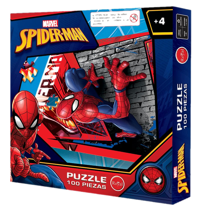 Puzzle Spiderman 100 Piezas