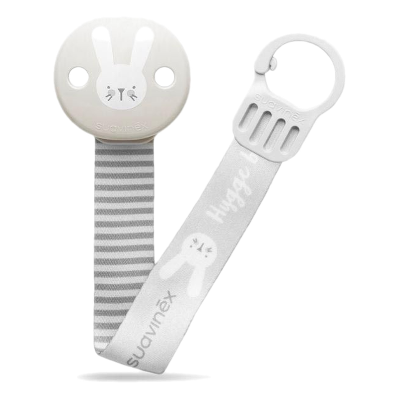 Suavinex Clip De Chupete Cinta Hygge Gris