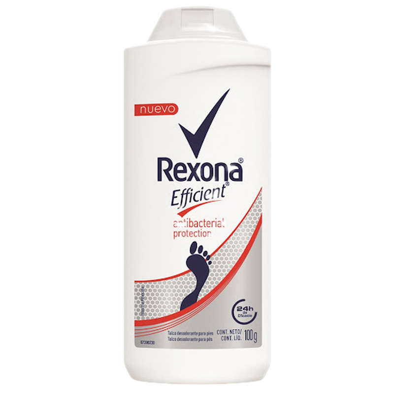 Talco Rexona Efficient Antibacterial 100 G