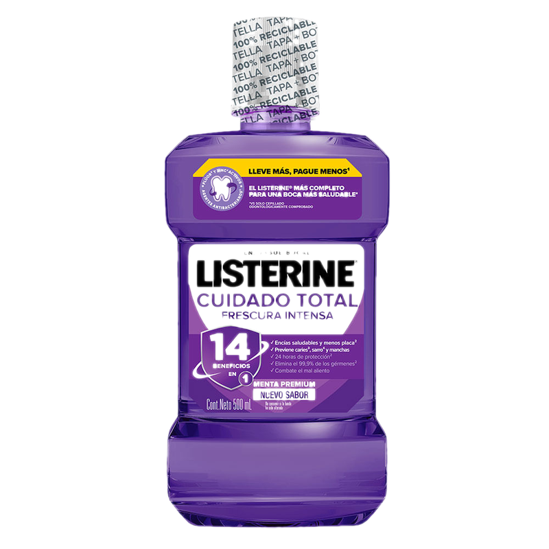 Enjuague Bucal Listerine Total 500 Ml