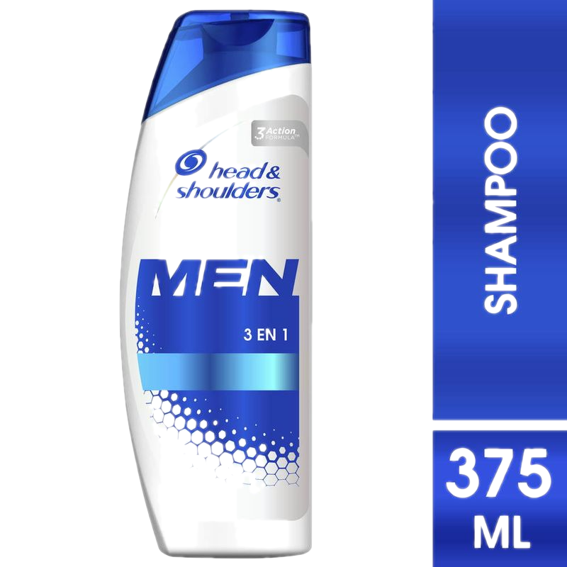 Shampoo Head & Shoulders 3 En 1 375 Ml