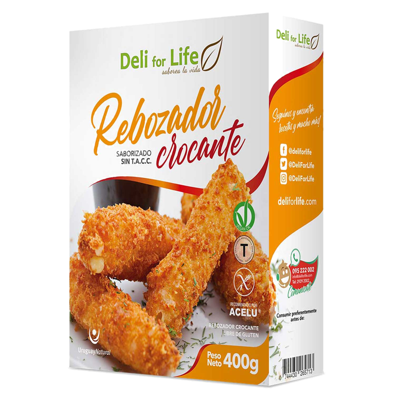 Rebozador Deli For Life Sin Gluten Crocante 400 G