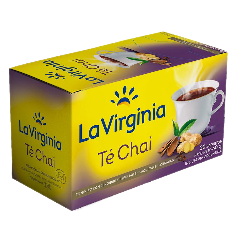 Té Chai La Virginia 20 Sobres