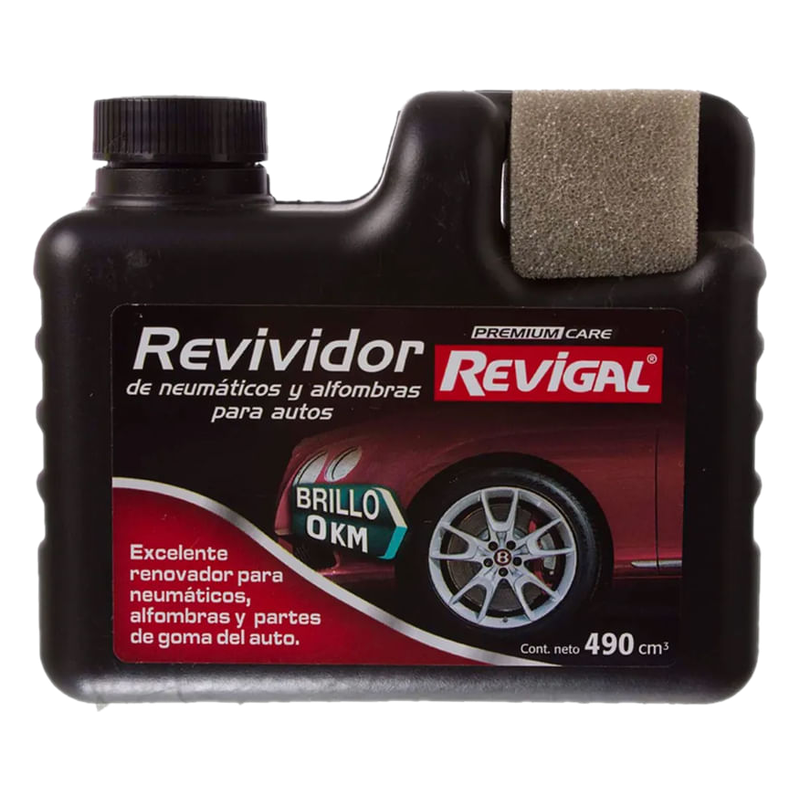 Revividor De Color Negro Revigal 490cc