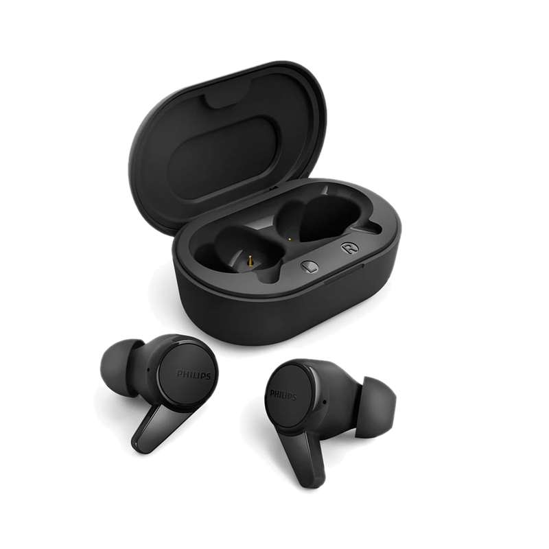 Auriculares Philips True Wireless Tat1207bk