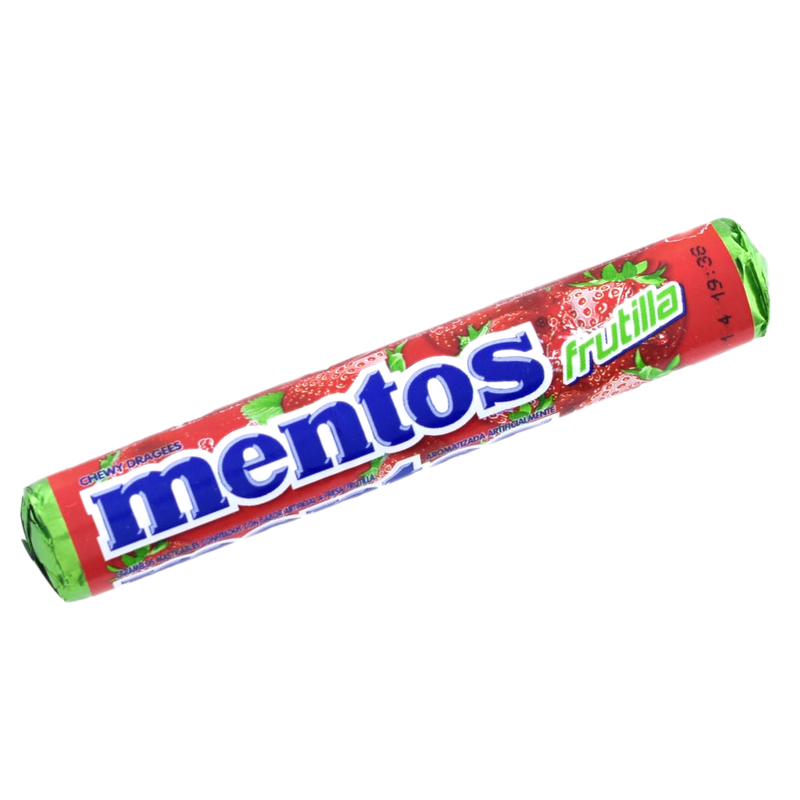 Pastillas Mentos Frutilla