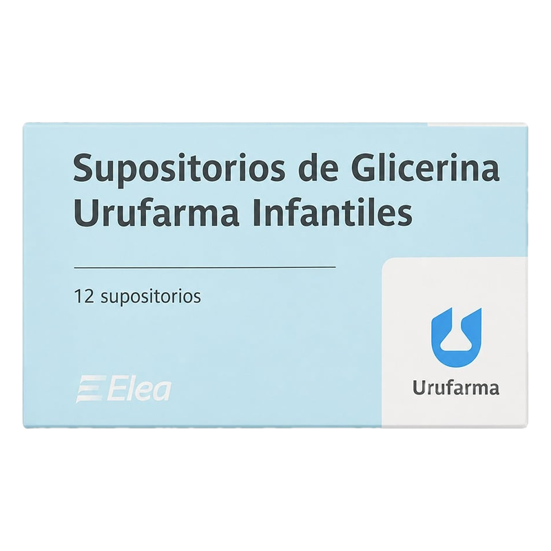 Supositorios De Glicerina Infantiles 12 Unidades