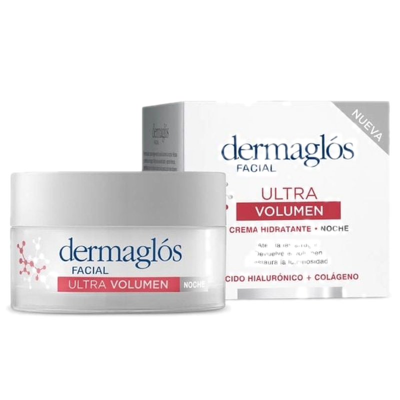 Crema De Noche Dermaglós Ultra Volumen 50 G
