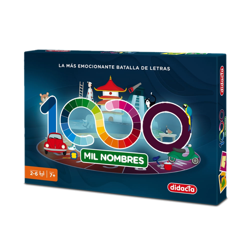 Juego De Mesa Didacta 1000 Nombres Batalla De Letras
