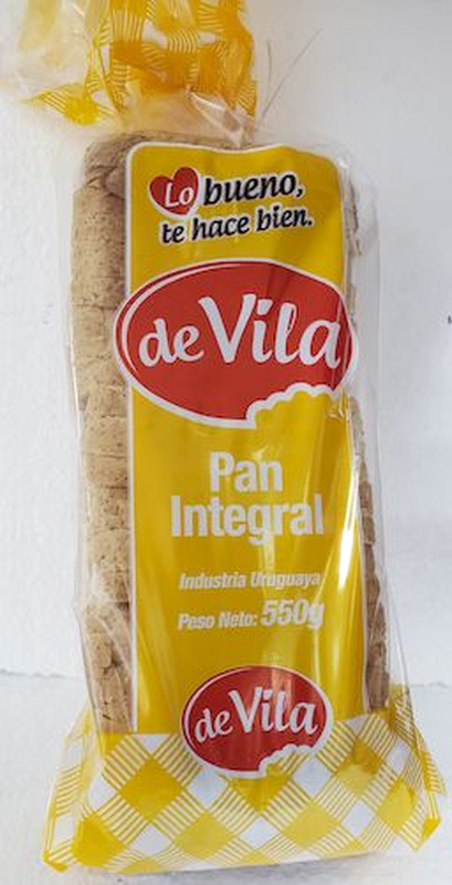 Pan Barreras Integral 550 G Rs.