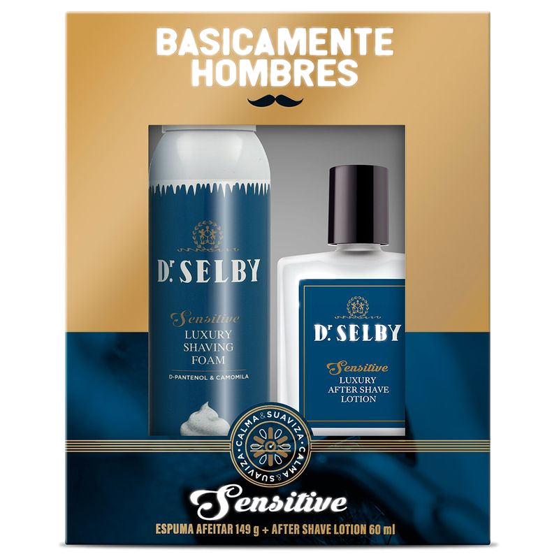 Estuche Luxury Sensitive Espuma 149 G + After Shave