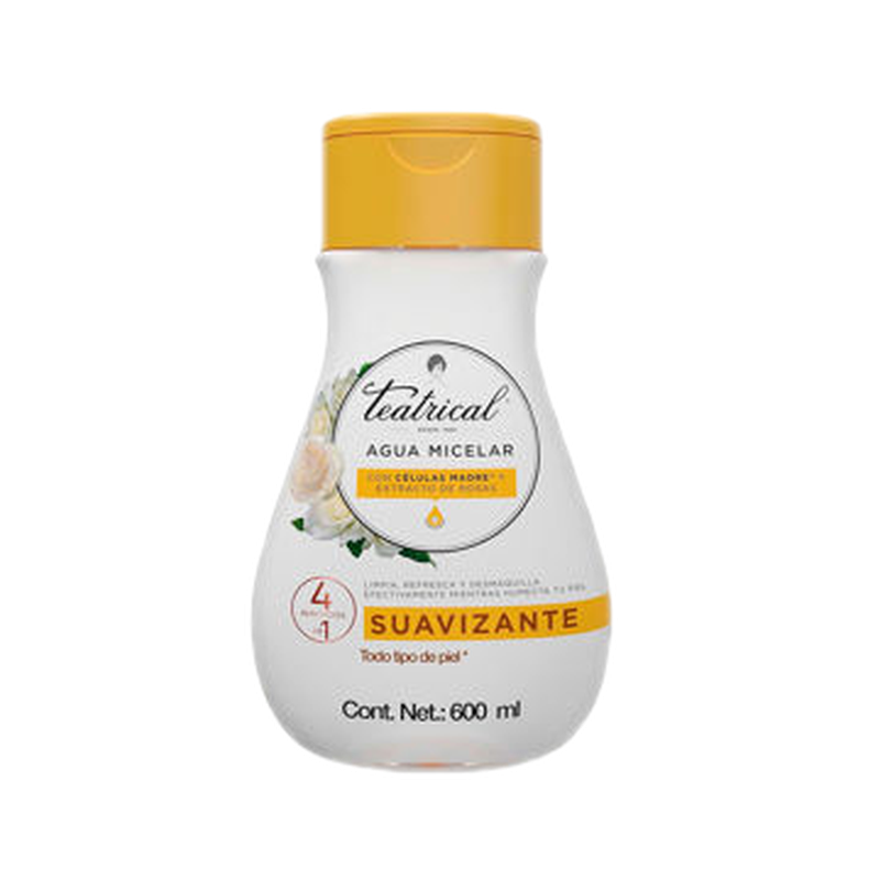 Teatrical Agua Micelar Suavizante 600 Ml