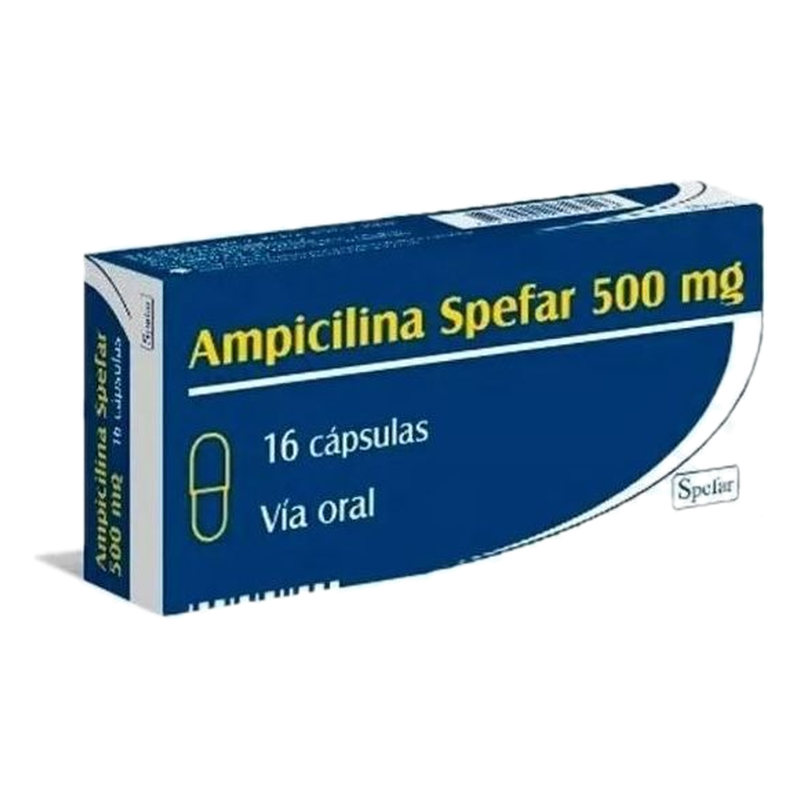 Ampicilina Spefar 500 Mg X 16 Comprimidos