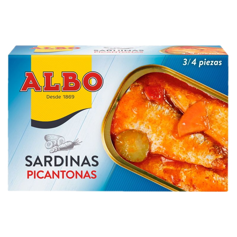 Sardinas Picantes Albo 120 G