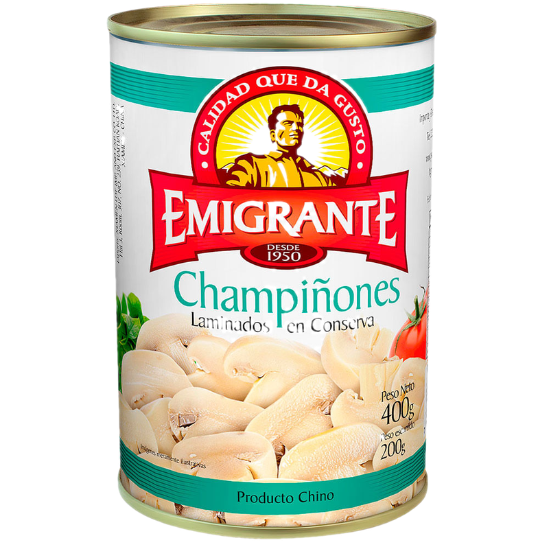 Champiñón Trozado Emigrante 400 G