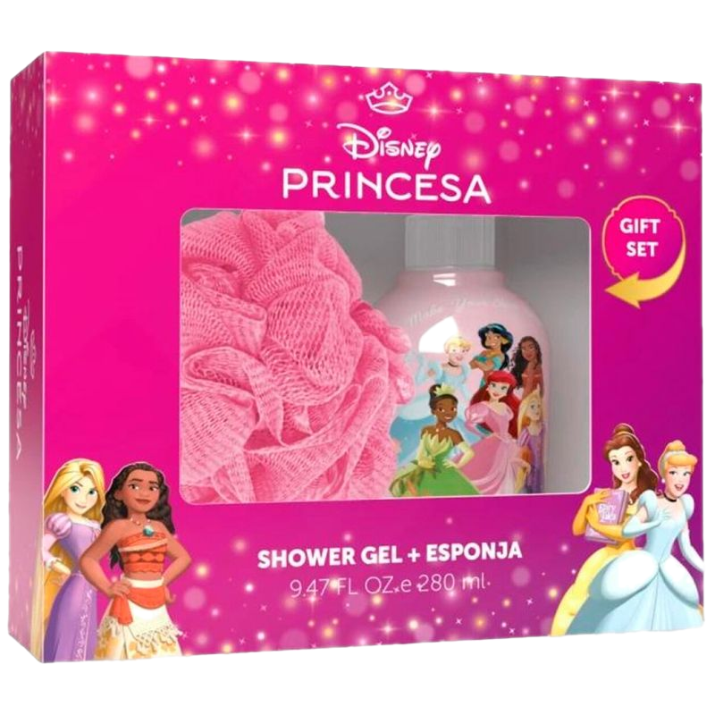 Set Disney Princesas Shower Gel Esponja
