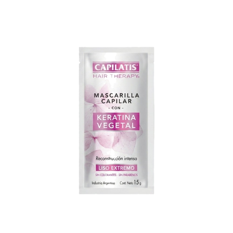 Mascarilla Capilar Capilatis Keratina 15 G