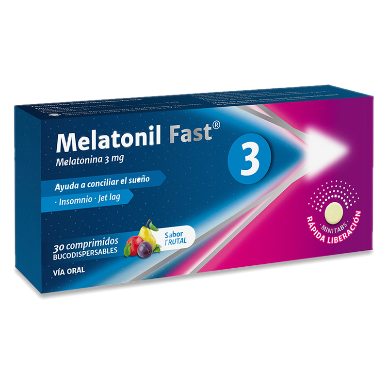 Melatonil Fast 3 Mg 30 Comprimidos