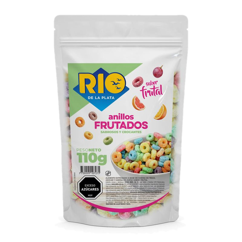 Anillos Frutados De Pack Rio De La Plata 110 G