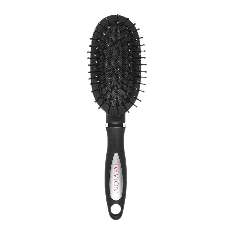 Cepillo Para El Pelo Revlon Mini Con Cerdas Suaves Negro