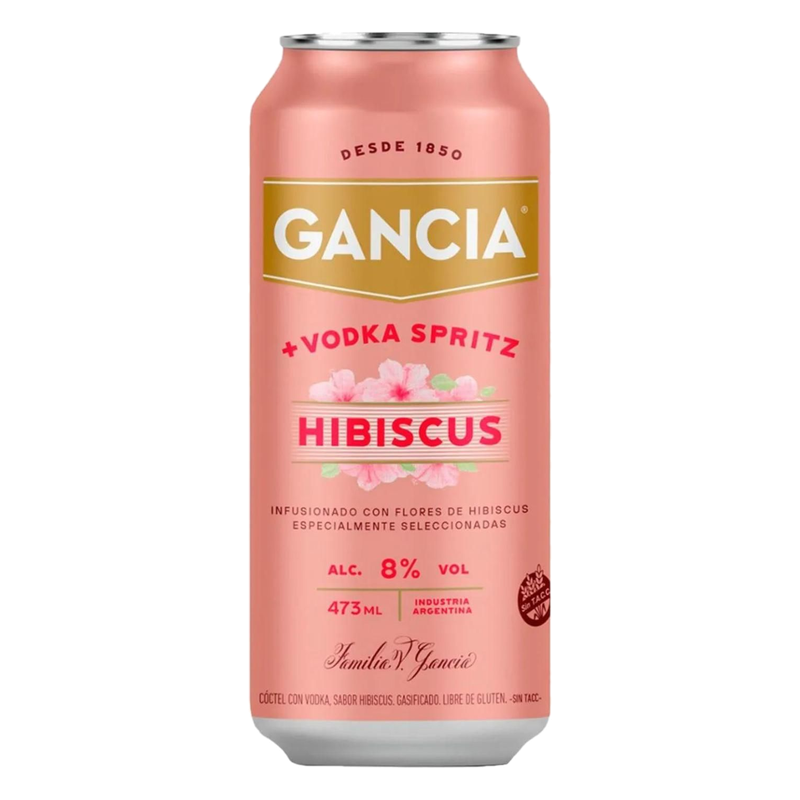 Vodka Gancia Hibiscus 473 Ml