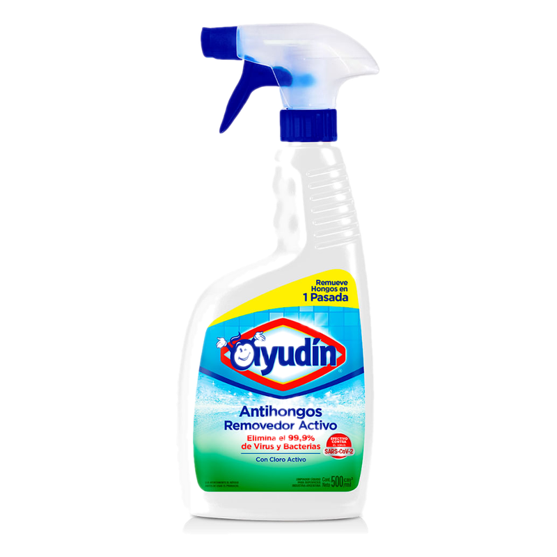 Limpiador Ayudin Antihongos Removedor Activo Gatillo 500 Ml