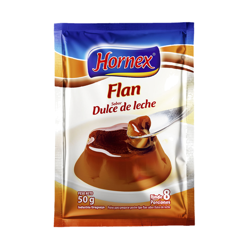 Flan Hornex Dulce De Leche 50 G
