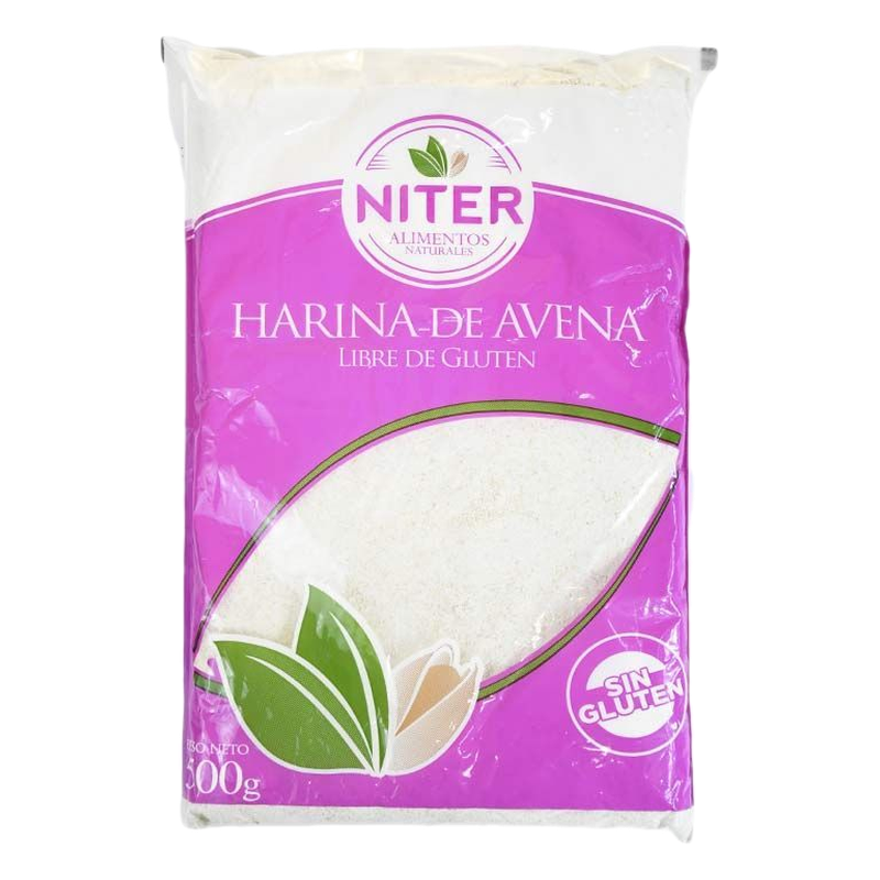 Harina De Avena Sin Gluten Niter 500 G