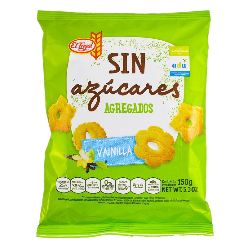 Galletas Dulces El Trigal Sin Azúcar 150 G