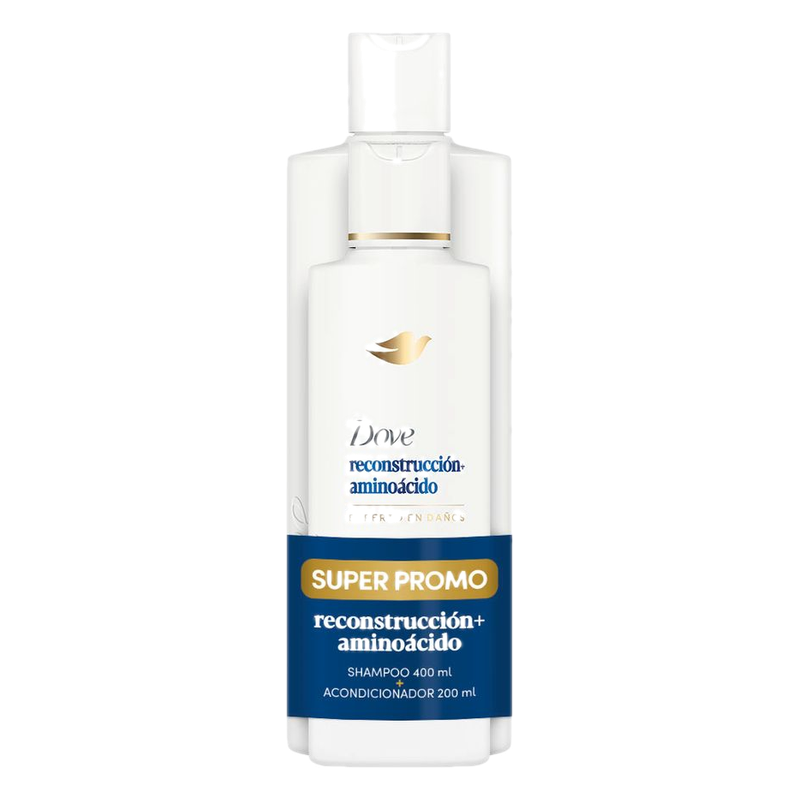 Shampo Dove Reconstrucción + Aminoácido 400 Ml + Acondicionador 200 Ml