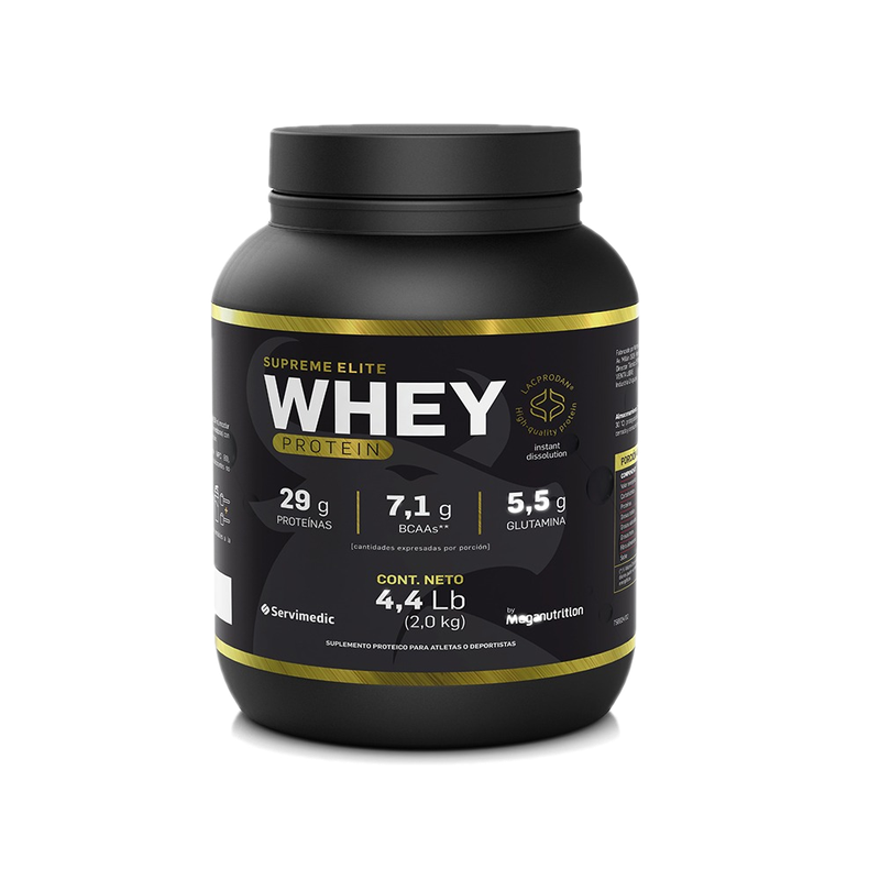 Suplemento Whey Protein Servimedic Vainilla 2 Kg