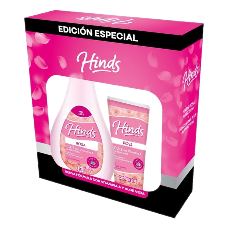 Hinds Rosada 250 Ml + Cr Manos Caja