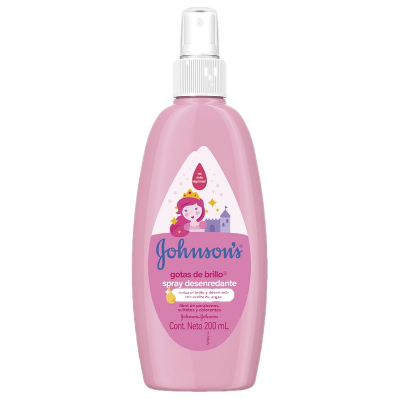Crema De Peinar Johnson's Gotas De Brillo 200 Ml