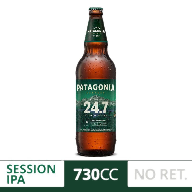Cerveza Patagonia Kilómetro 24.7 Ipa 730 Ml
