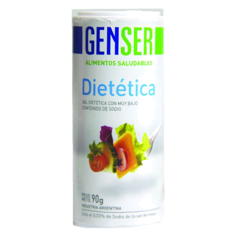 Sal Dietética Genser 0.03% Sodio 90 G