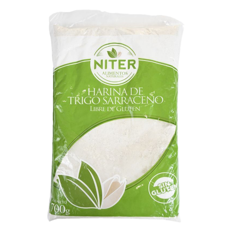 Harina De Trigo Sarraceno Sin Gluten Niter 700 G