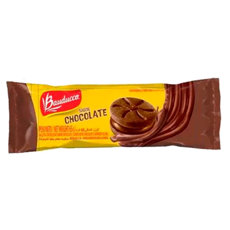Galletas Rellenas Bauducco Chocolate 65 G