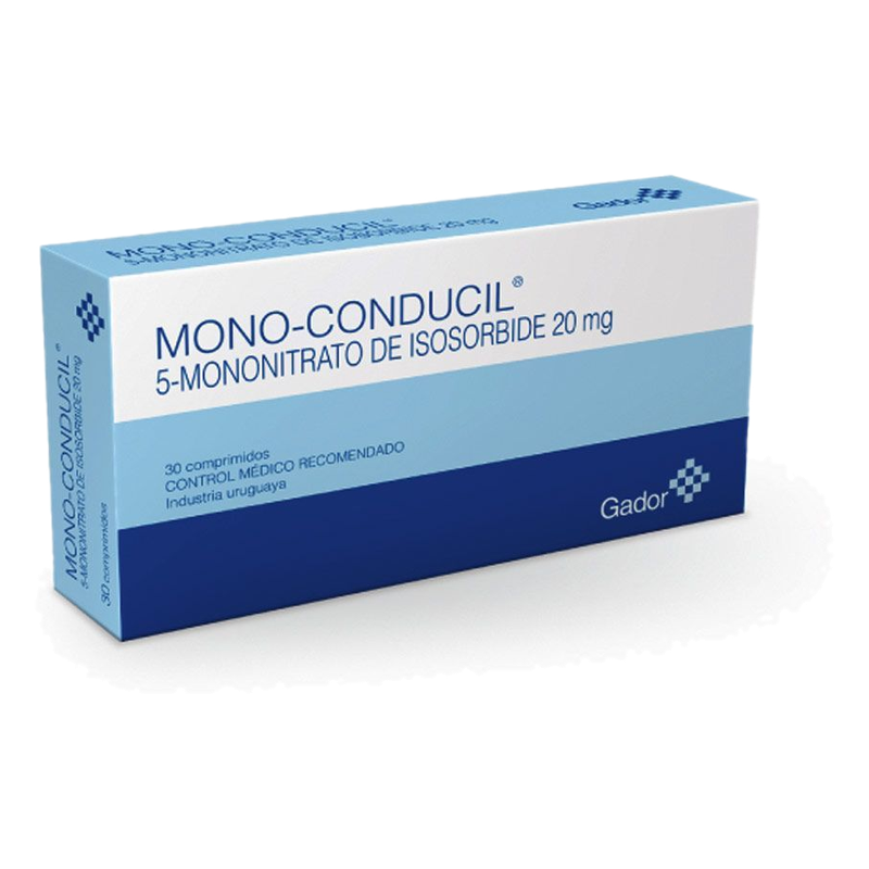Mono Conducil 20 Mg X 30 Comprimidos