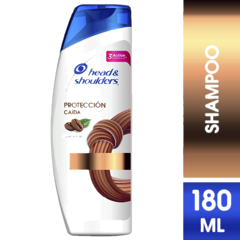 Shampoo Head & Shoulders Protección Caída 180 Ml