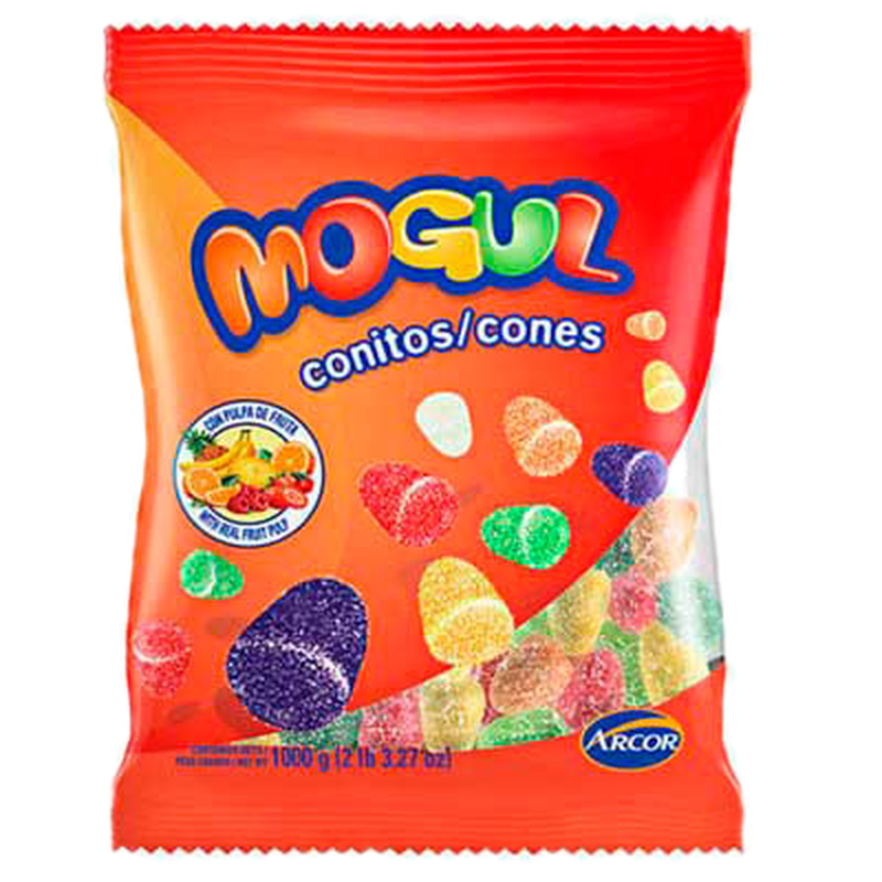 Arcor Bolsa Mogul Conitos C/pulpa De Frutas 1k